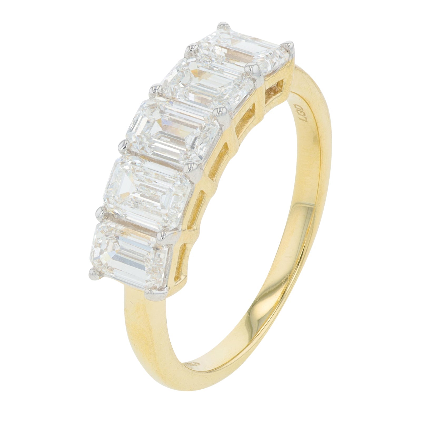 14K 2 CT Lab Grown Diamond Band<p><strong>More Colors Available</p></strong><p><strong>Lab Grown Diamond</p></strong>