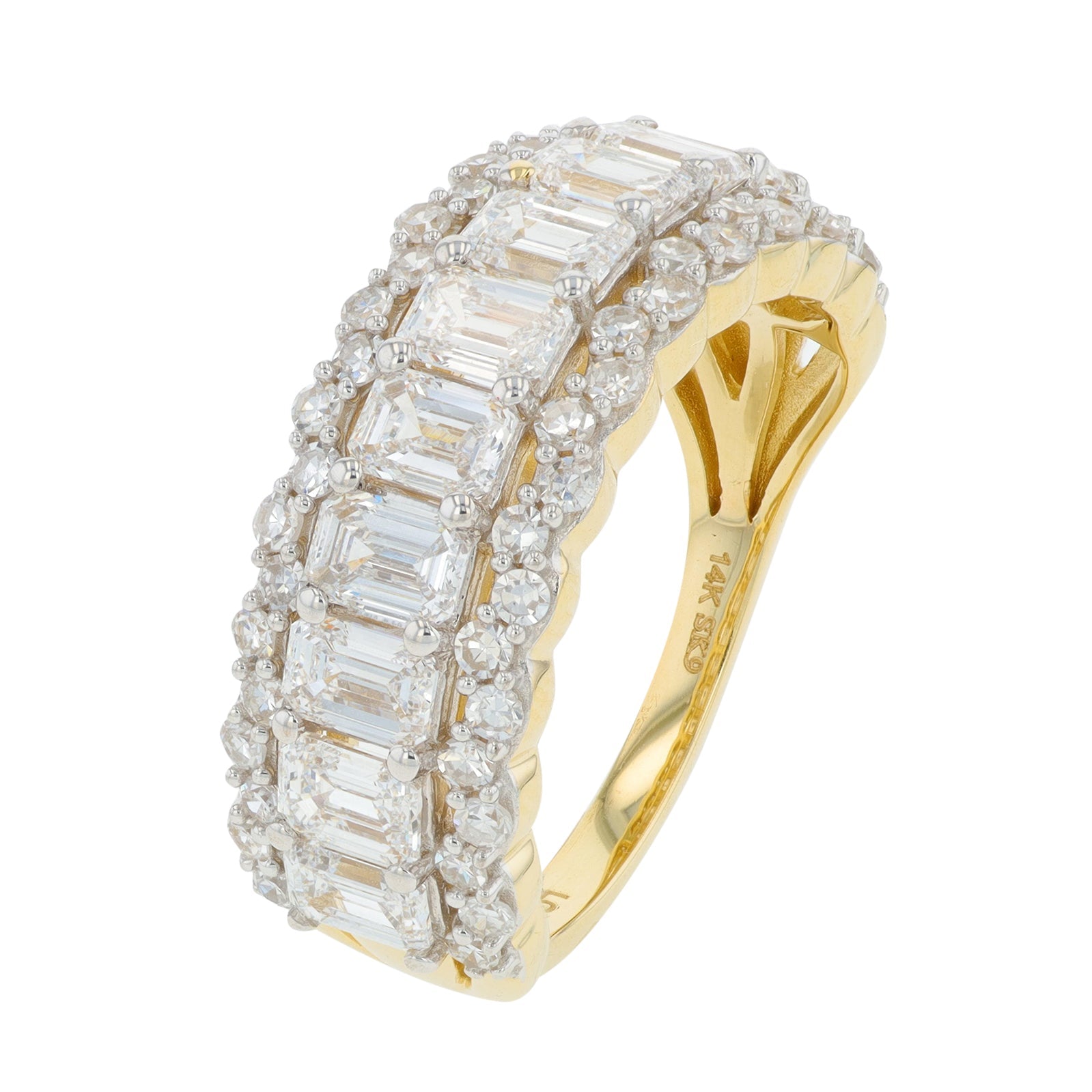 14K 2.75 CT Lab Grown Diamond Band<p><strong>More Colors Available</p></strong><p><strong>Lab Grown Diamond</p></strong>