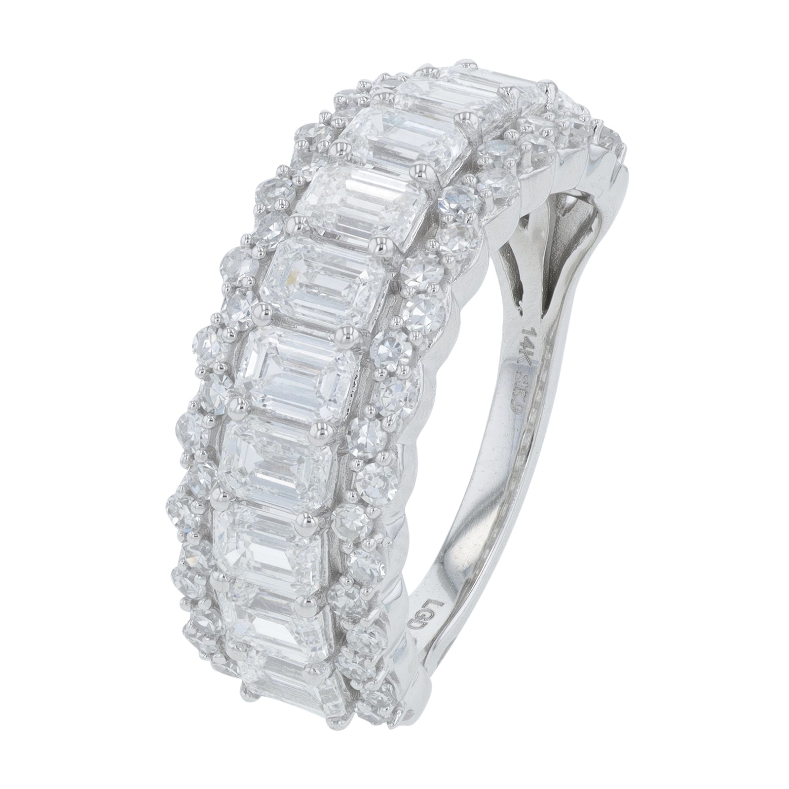 14K 2.75 CT Lab Grown Diamond Band<p><strong>More Colors Available</p></strong><p><strong>Lab Grown Diamond</p></strong>