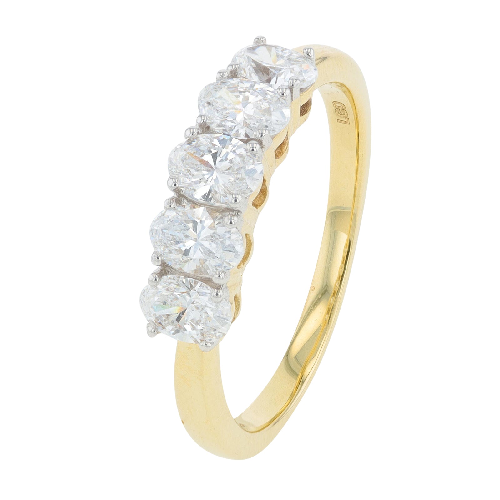 Lab Diamond Band in 14K Yellow Gold (1 ct. tw)