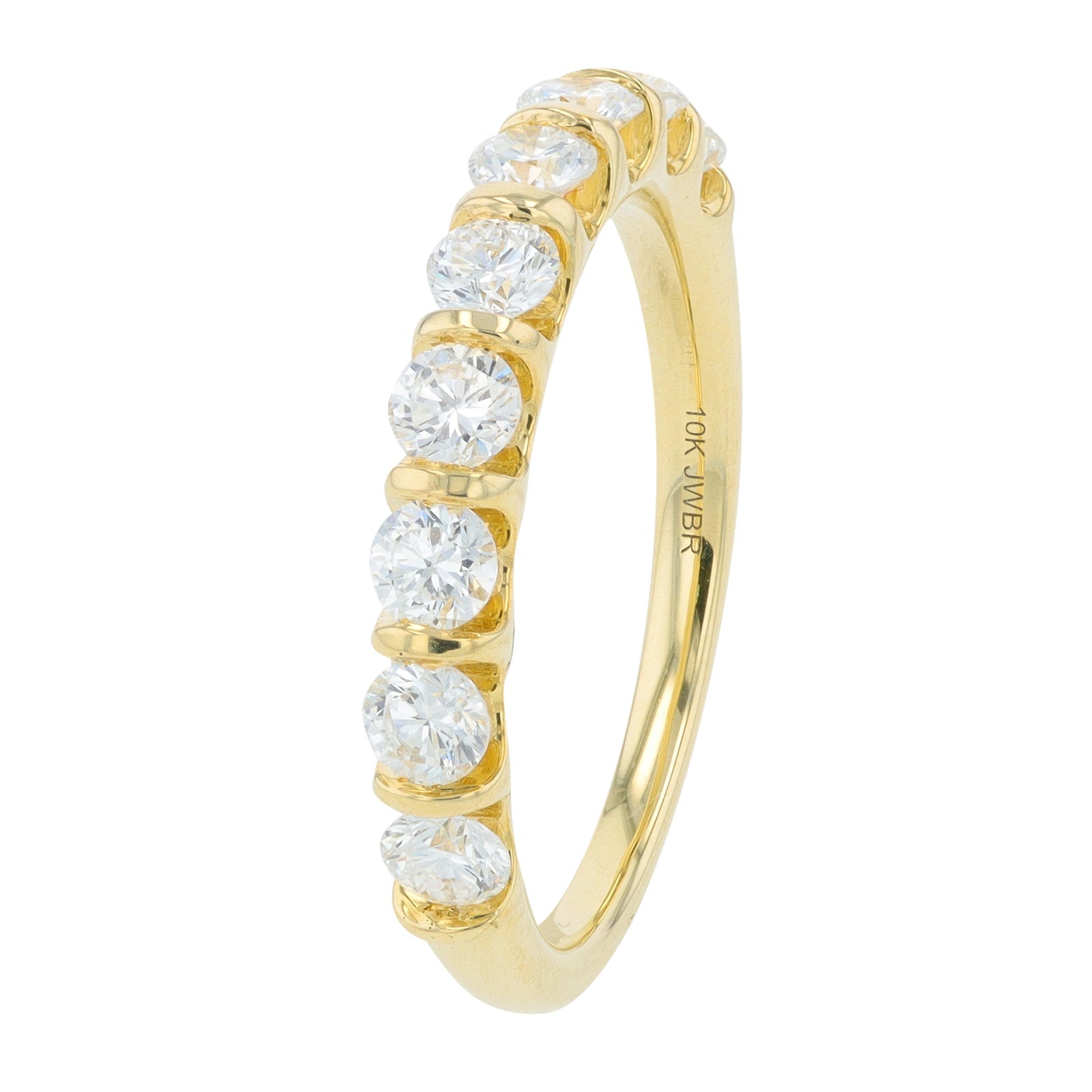 Lab Diamond Band in 10K Yellow Gold (1 ct. tw)