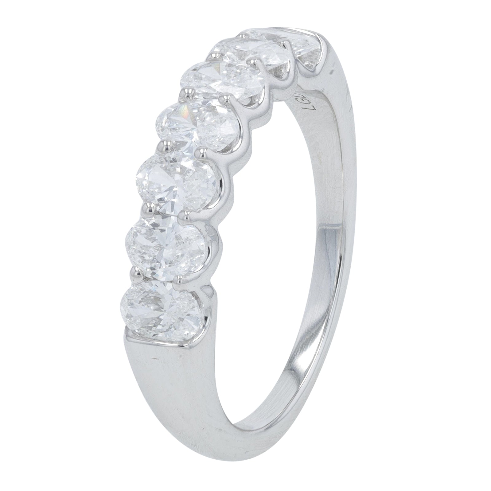 14K WG 1 CT Lab Grown Diamond Band<p><strong>Lab Grown Diamond</p></strong>