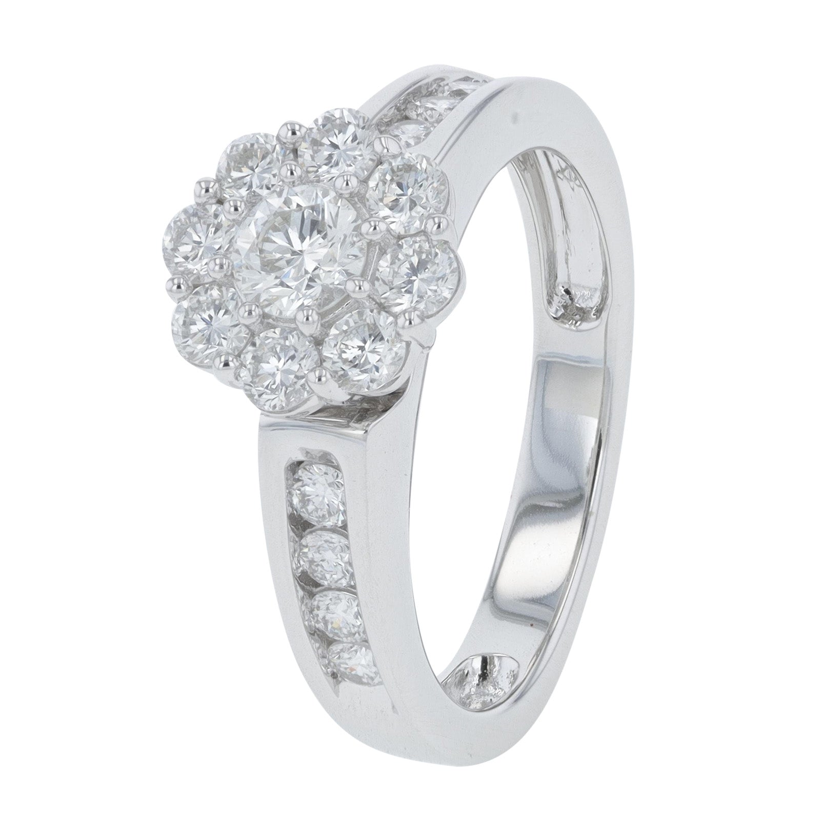 Lab Diamond Ring in 14K White Gold (2.50 ct. tw)