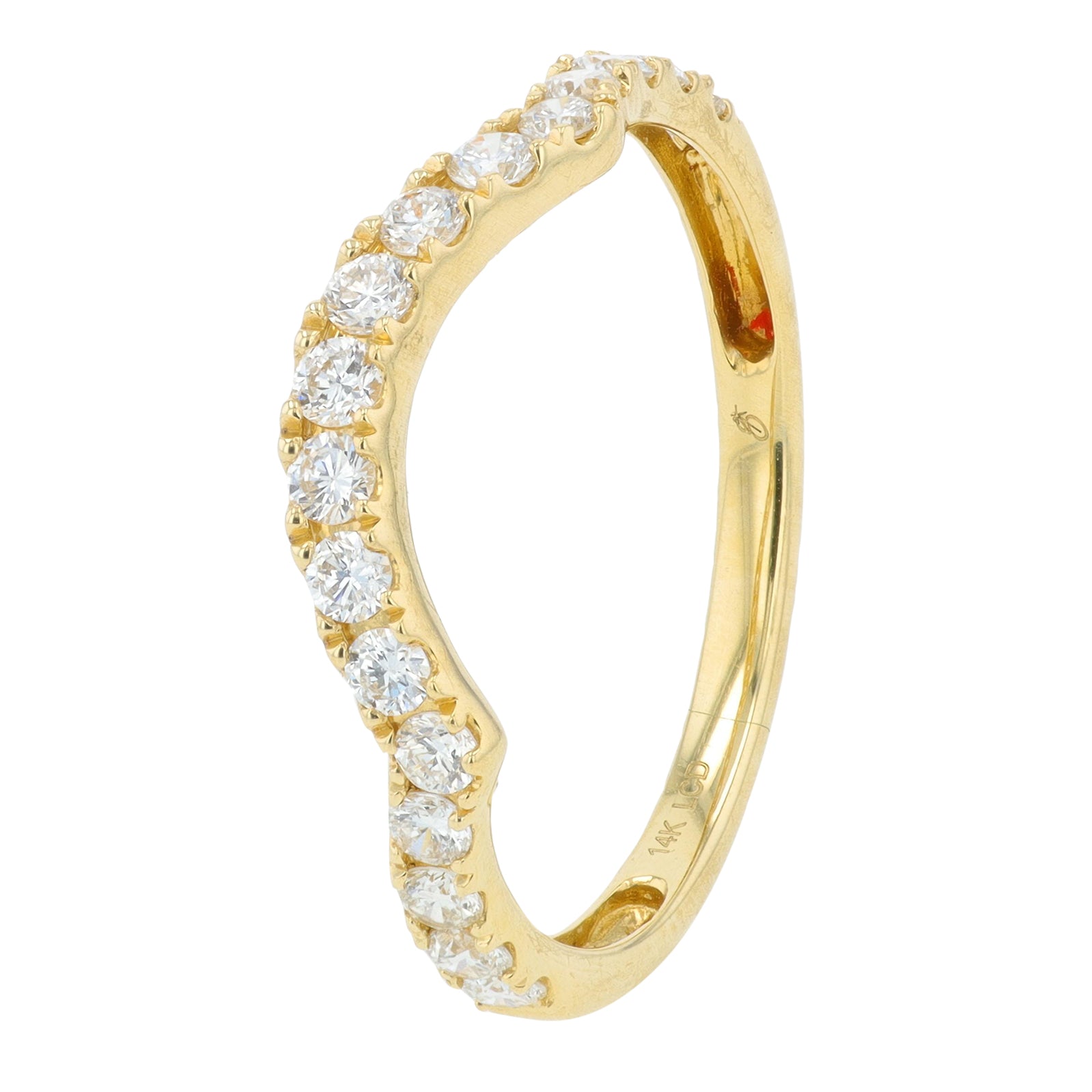 Lab Diamond Center Bridal Set in 14K Yellow Gold (4 ct. tw)
