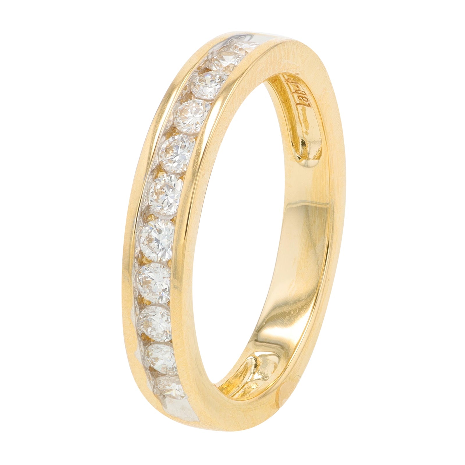 14K YG 1.50 CT Center Lab Grown Diamond Bridal Set<p><strong>Lab Grown Diamond</p></strong>