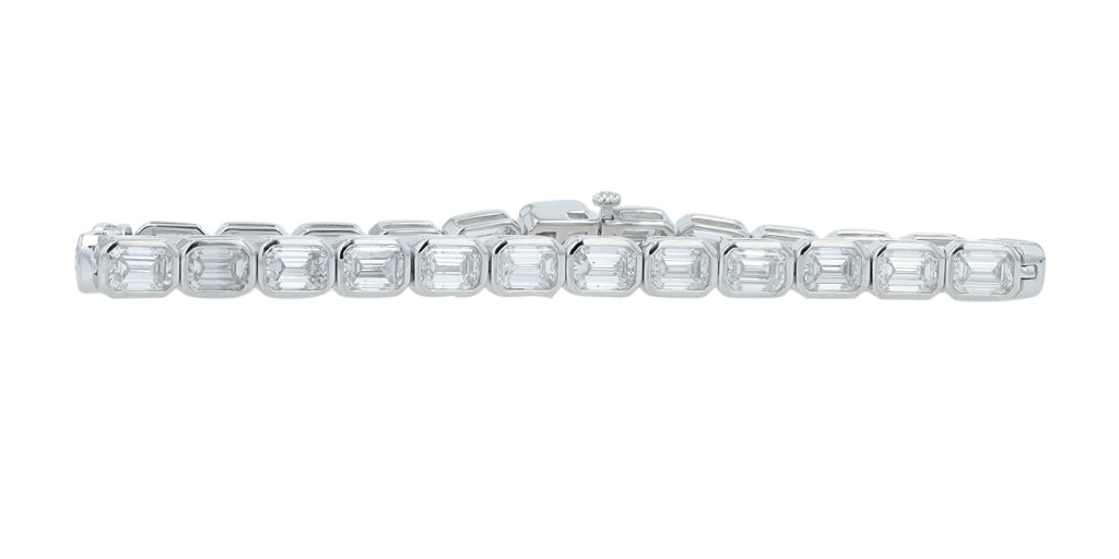 Lab Diamond Bracelet in 14K White Gold (13 ct. tw)
