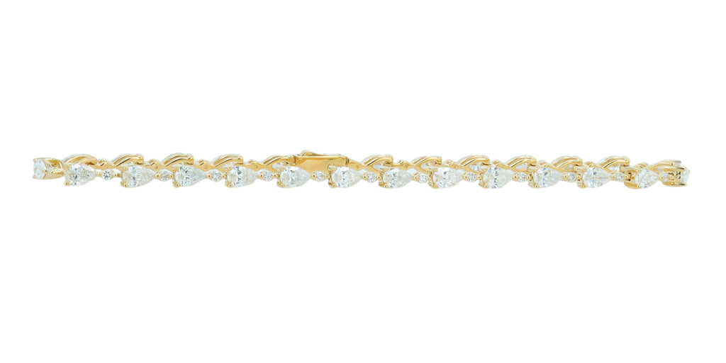 Lab Diamond Bracelet in 14K White Gold (3.50 ct. tw)