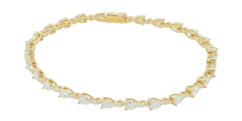 Lab Diamond Bracelet in 14K White Gold (3.50 ct. tw)