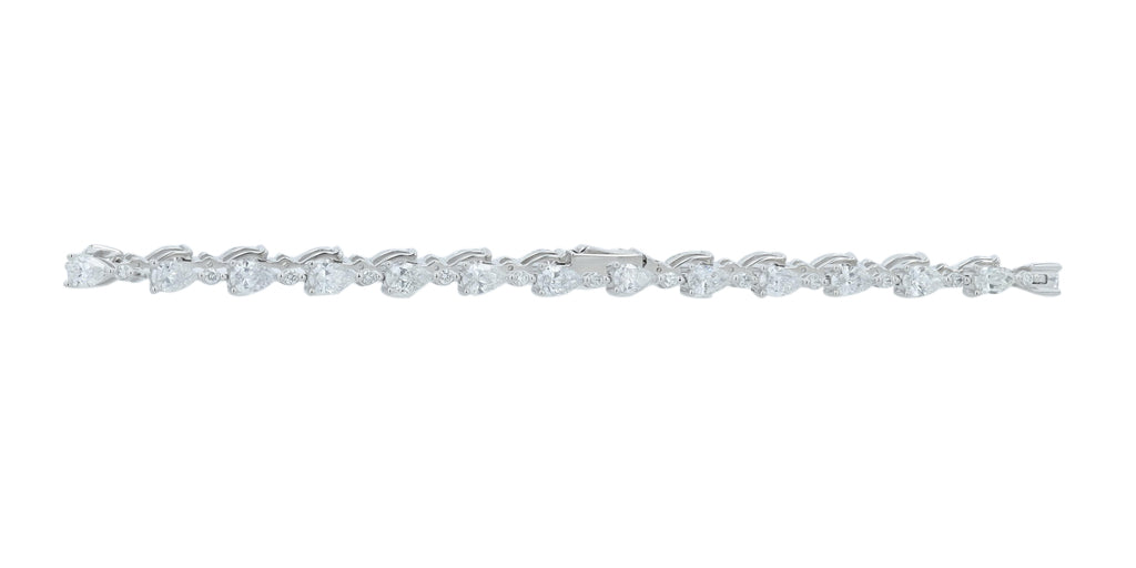 Lab Diamond Bracelet in 14K White Gold (3.50 ct. tw)