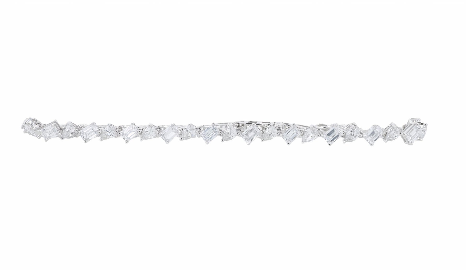 Lab Diamond Bracelet in 14K White Gold (6.50 ct. tw)