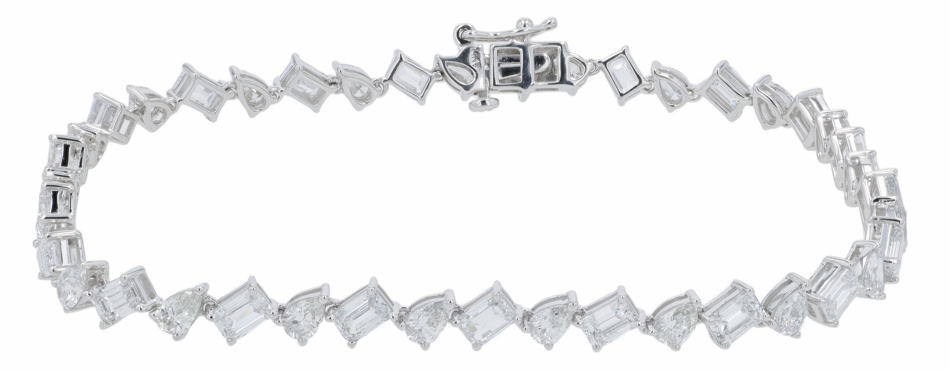 Lab Diamond Bracelet in 14K White Gold (6.50 ct. tw)