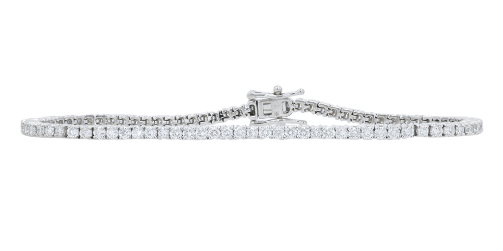 Lab Diamond Bracelet in 14K White Gold (3.10 ct. tw)