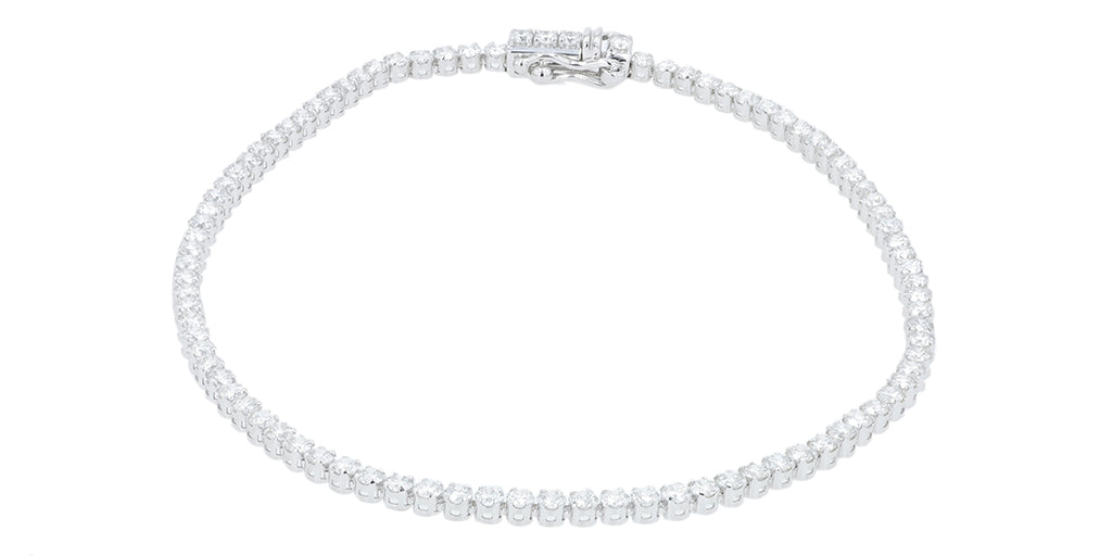 Lab Diamond Bracelet in 14K White Gold (2.50 ct. tw)