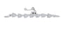 10K WG .50 CTW Lab Grown Diamond Bracelet<p><strong>Lab Grown Diamond</p></strong>