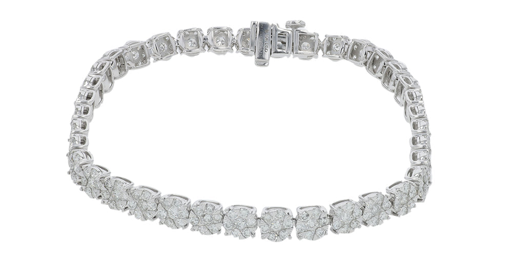 10K WG 4 CTW Lab Grown Diamond Bracelet<p><strong>Lab Grown Diamond</p></strong>