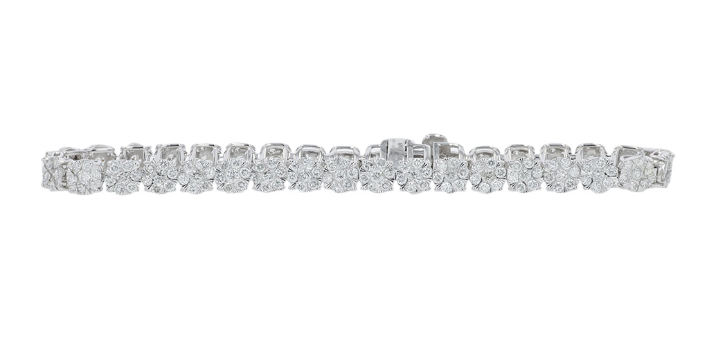 10K WG 4 CTW Lab Grown Diamond Bracelet<p><strong>Lab Grown Diamond</p></strong>