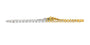 925 TT 2 CT Lab Grown Diamond Bracelet <p><strong>Lab Grown Diamond</p></strong>