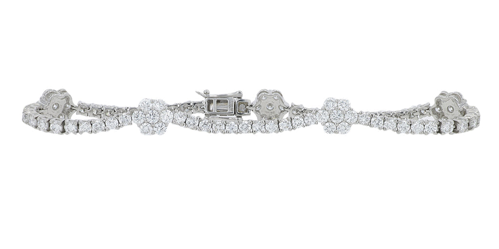 PT950 5.25 CTW Lab Grown Diamond Bracelet<p><strong>Lab Grown Diamond</p></strong>