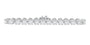 10K WG 7 CTW Lab Grown Diamond Bracelet<p><strong>Lab Grown Diamond</p></strong>