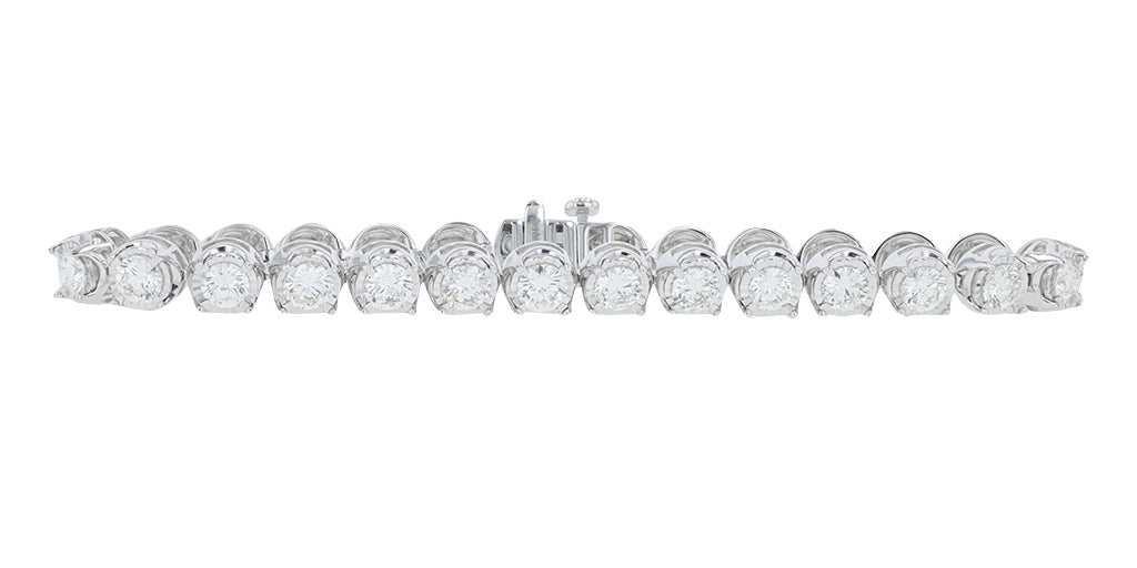 10K WG 7 CTW Lab Grown Diamond Bracelet<p><strong>Lab Grown Diamond</p></strong>