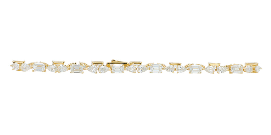 10K 6 CT Lab Grown Diamond Bracelet <p><strong>Lab Grown Diamond</p></strong><p><strong>More Colors Available</p></strong>