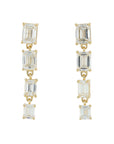 Lab Diamond Dangle Earrings in 14K Gold (2 ct. tw)