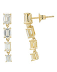 Lab Diamond Dangle Earrings in 14K Gold (2 ct. tw)