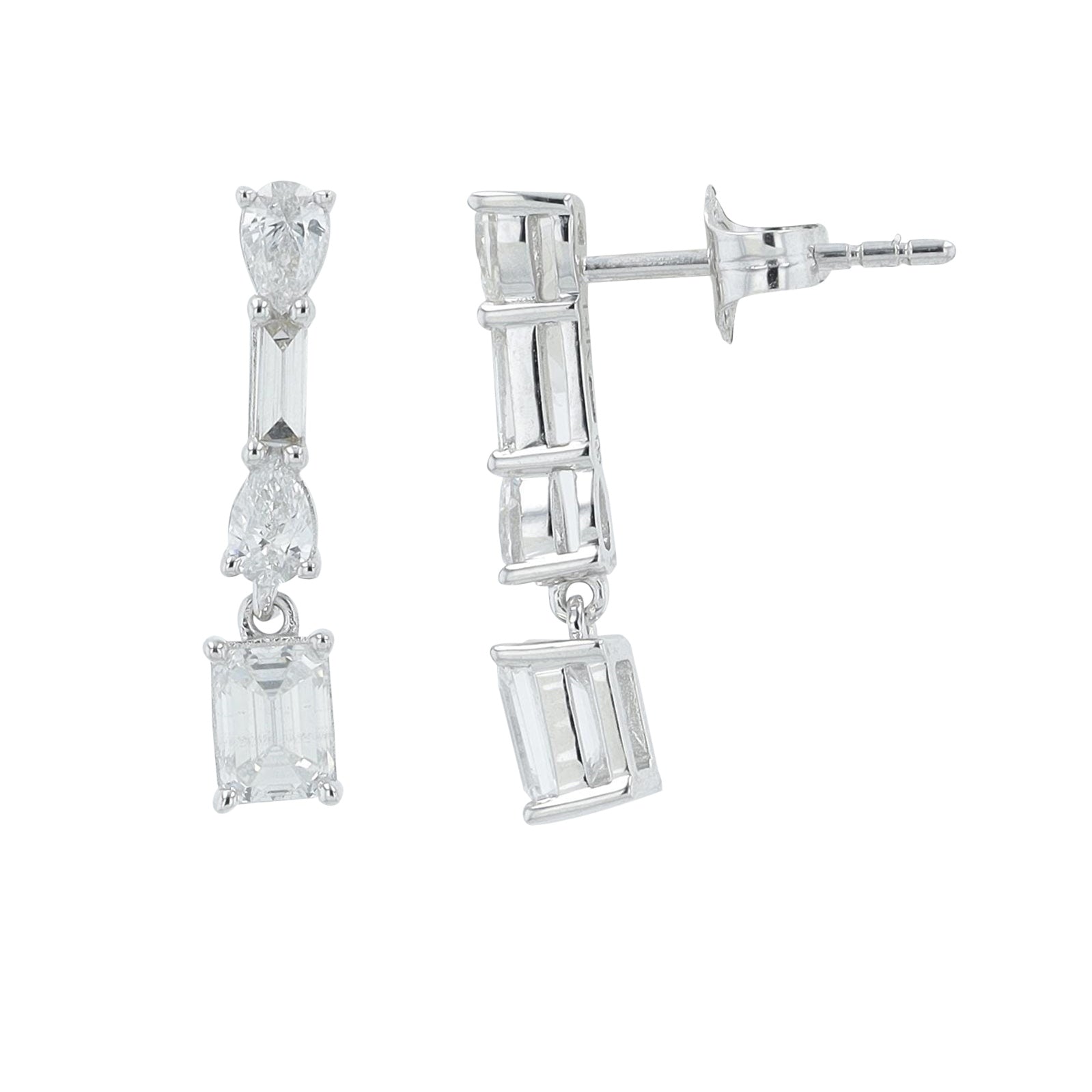 Lab Diamond Oval Band in 14K White Gold (1.50 ct. tw)