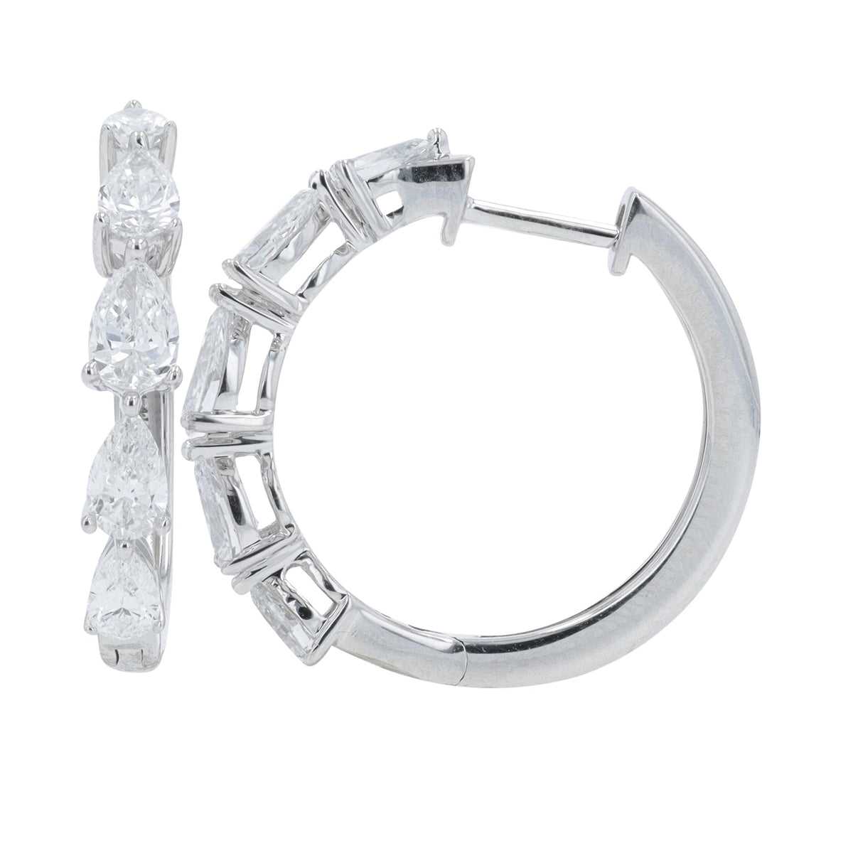 14K 1.25 CT Lab Grown Diamond Hoops<p><strong>Lab Grown Diamond</p></strong><p><strong>More Colors Available</p></strong>
