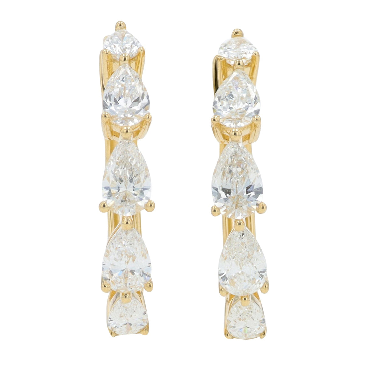 14K 1.25 CT Lab Grown Diamond Hoops<p><strong>Lab Grown Diamond</p></strong><p><strong>More Colors Available</p></strong>
