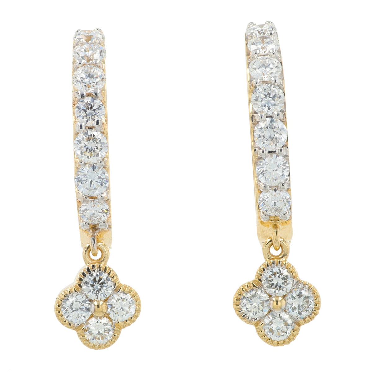 14K YG 2 CTW Lab Grown Diamond Earrings<p><strong>Lab Grown Diamond</p></strong>