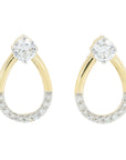 Lab Diamond Earrings in 14K Yellow Gold (0.50 ct. tw)