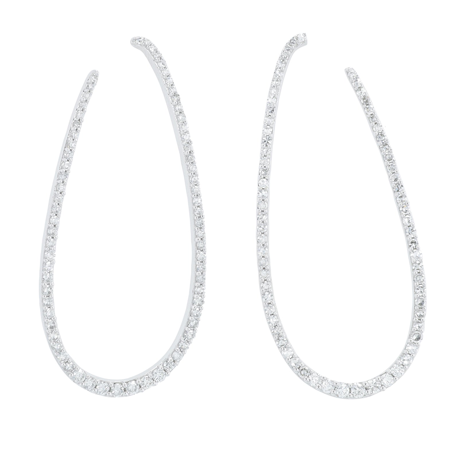 14K WG 1.25 CTW Lab Grown Diamond Earrings<p><strong>Lab Grown Diamond</p></strong>
