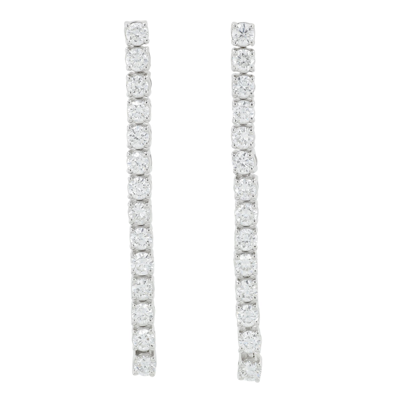 Lab Diamond Drop Earrings in 14K Gold (2 ct. tw)