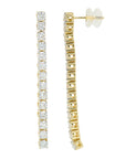 Lab Diamond Drop Earrings in 14K Gold (2 ct. tw)