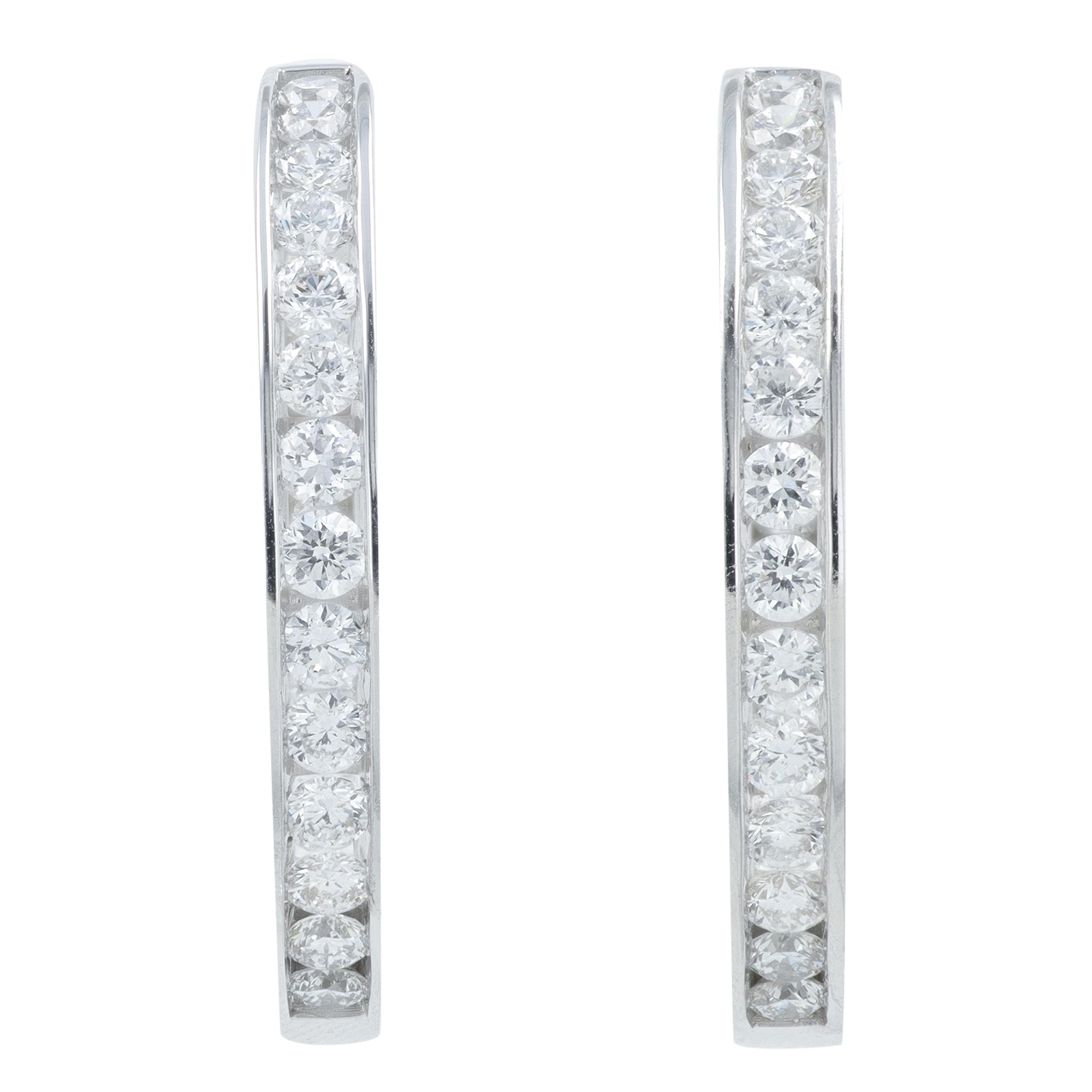 14K 3 CTW Lab Grown Diamond Chanel Set Inside-Out Hoops<p><strong>Lab Grown Diamond</p></strong><p><strong>More Colors Available</p></strong>