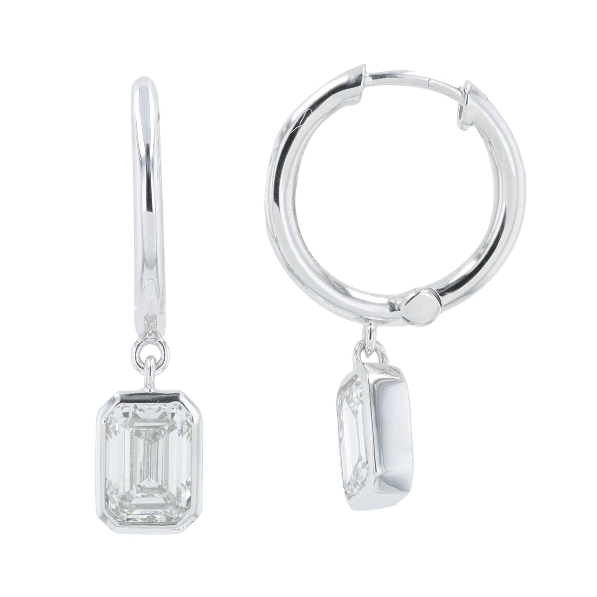 14K 1.50 CTW Lab Grown Diamond Hoops<p><strong>Lab Grown Diamond</p></strong><p><strong>More Colors Available</p></strong>