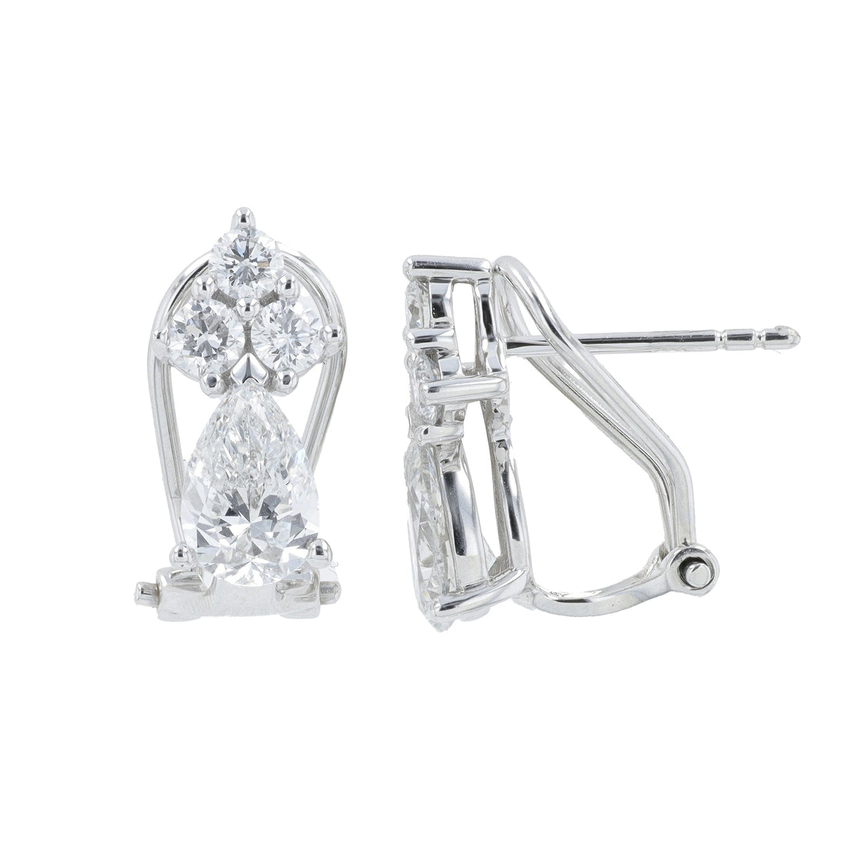 14K 2 CT Lab Grown Diamond Earrings<p><strong>More Colors Available</p></strong><p><strong>Lab Grown Diamond</p></strong>