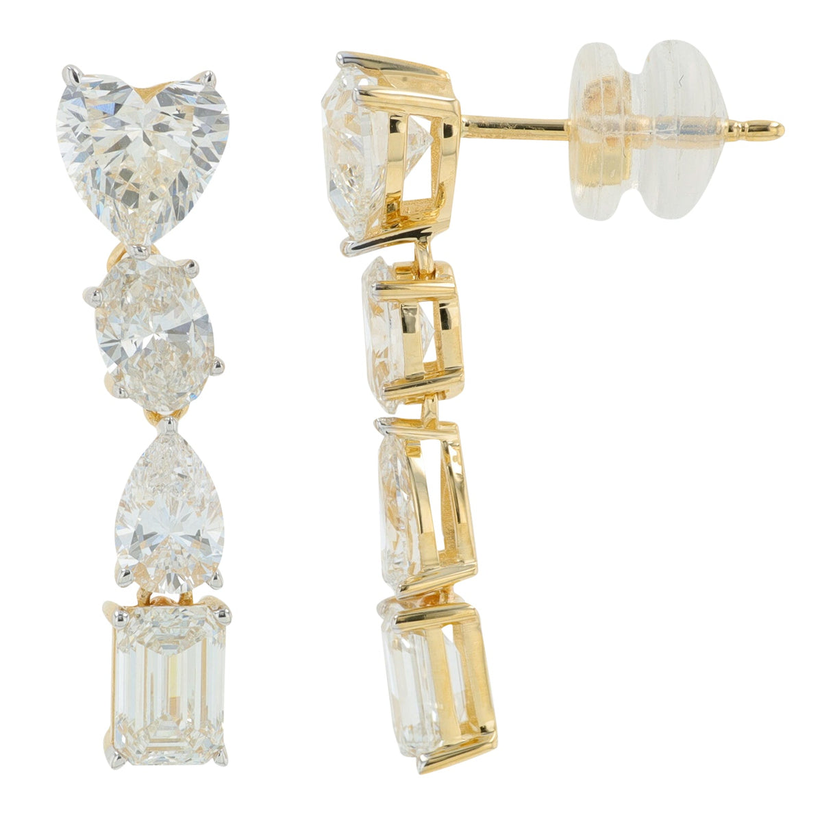 14K 3.50 CT Lab Grown Diamond Earrings<p><strong>More Colors Available</p></strong><p><strong>Lab Grown Diamond</p></strong>