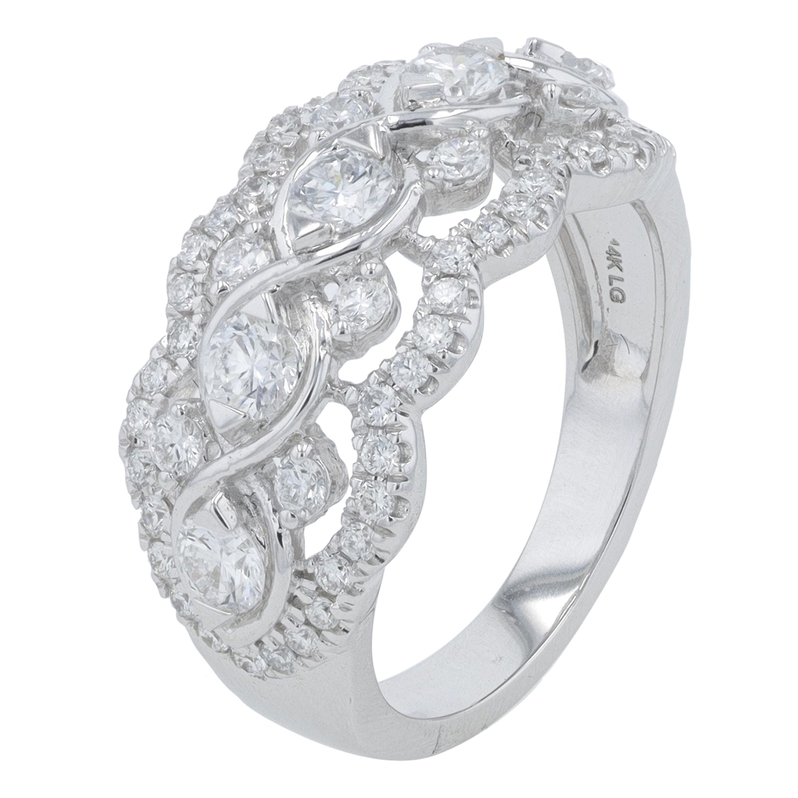 14K WG 1.35 CT Lab Grown Diamond Ring<p><strong>Lab Grown Diamond</p></strong>