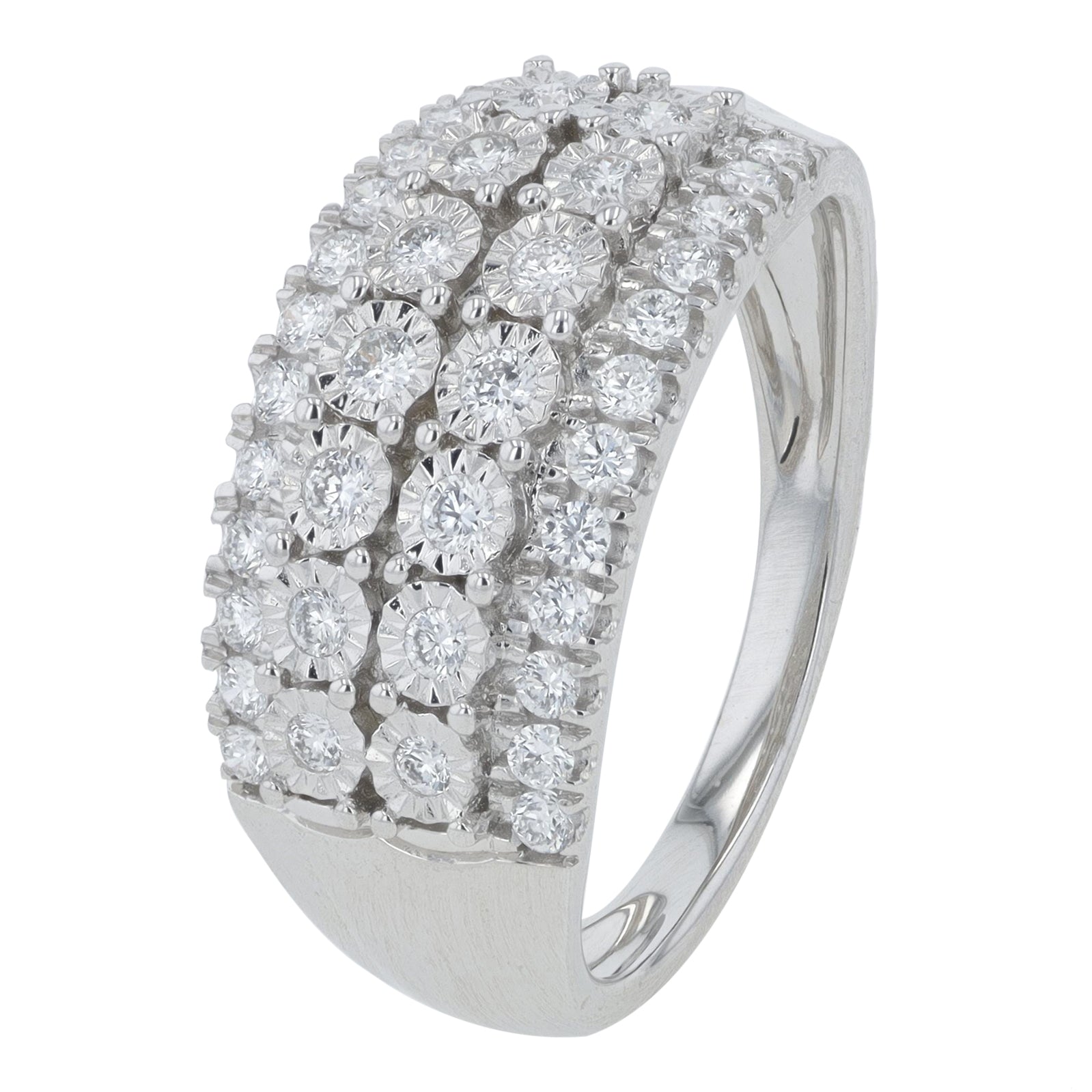 Lab Diamond Ring in 10K White Gold (0.50 ct. tw)