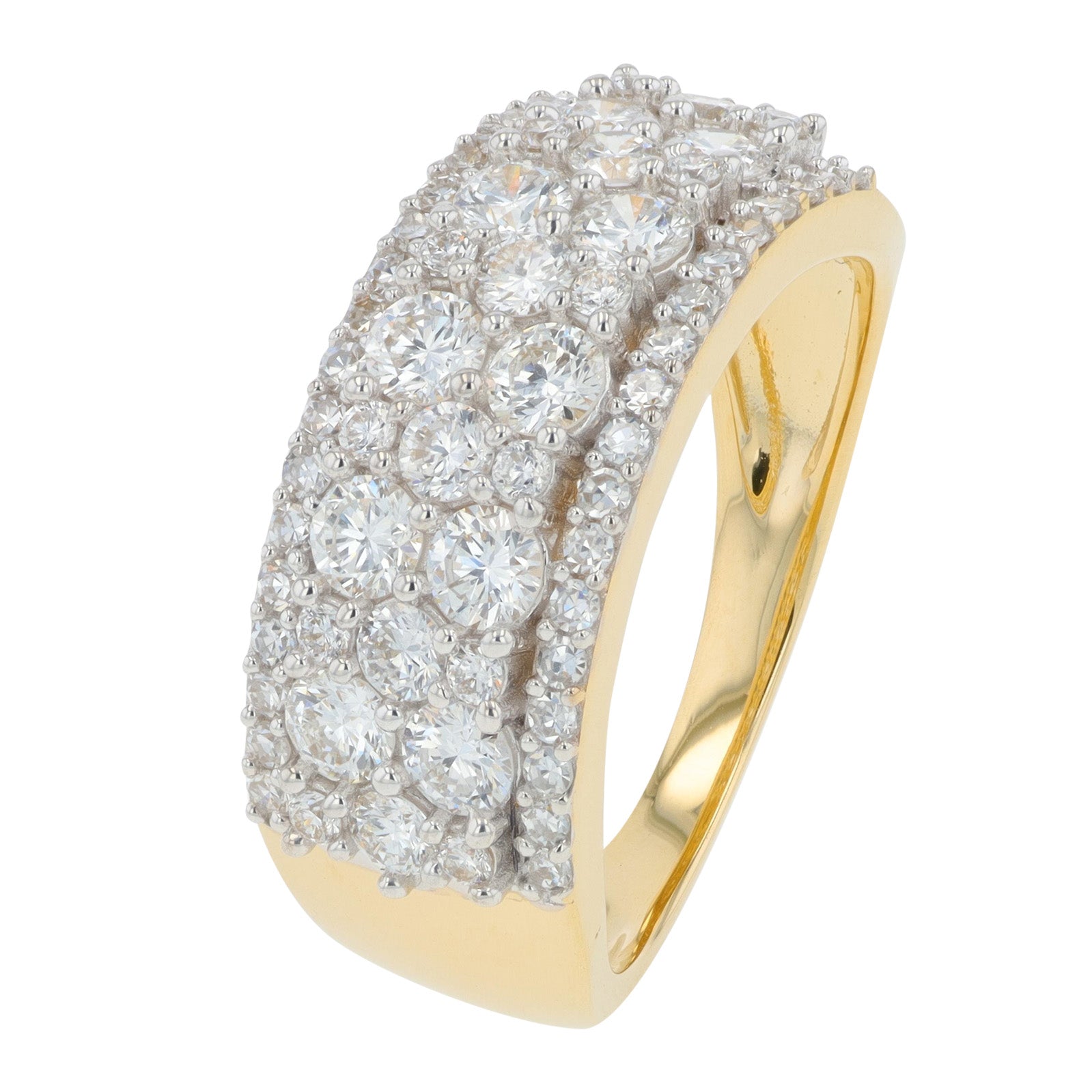Lab Diamond Eternity Band in 14K White Gold (2 ct. tw)