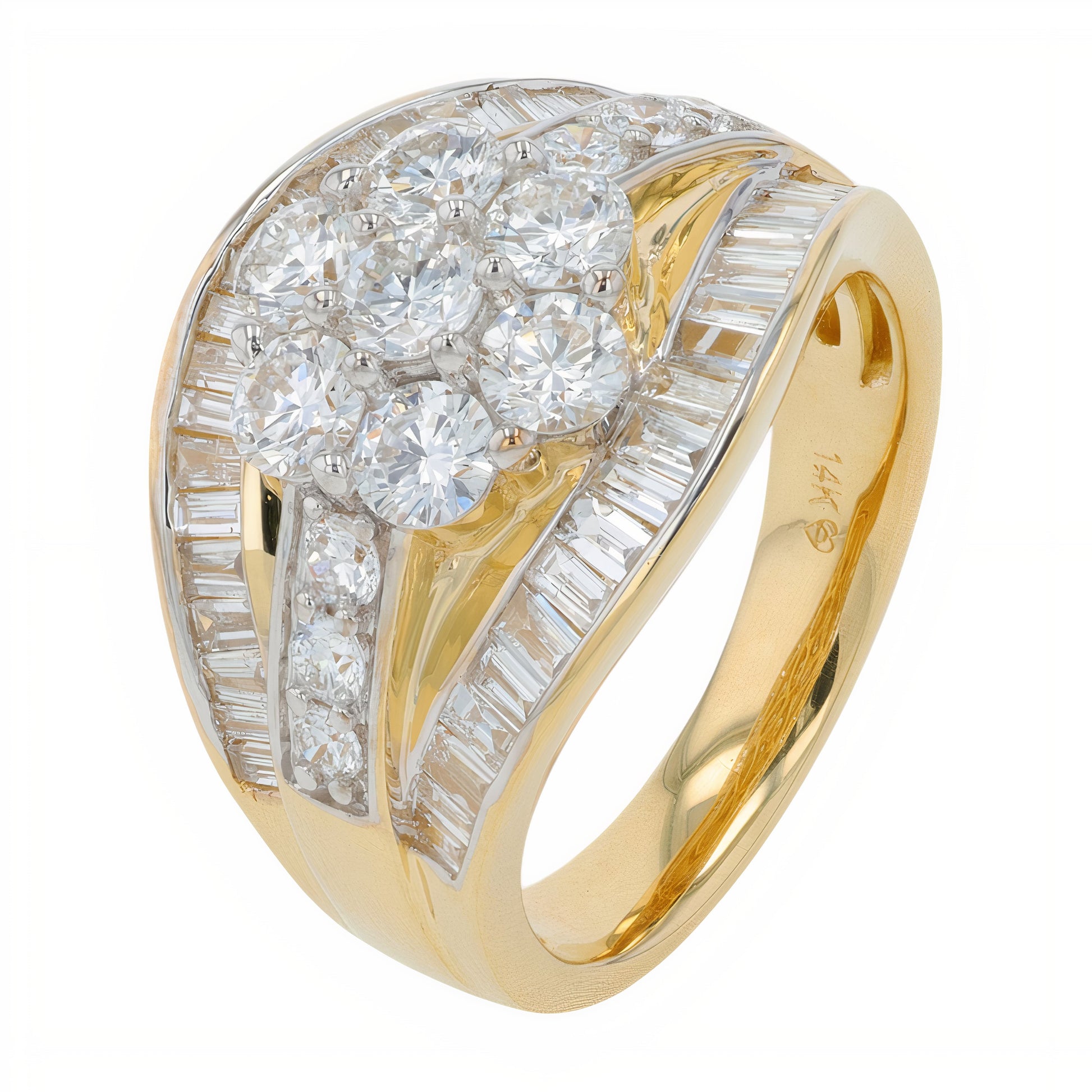 Lab Diamond Bridal Set in 14K Gold (0.75 ct. tw)