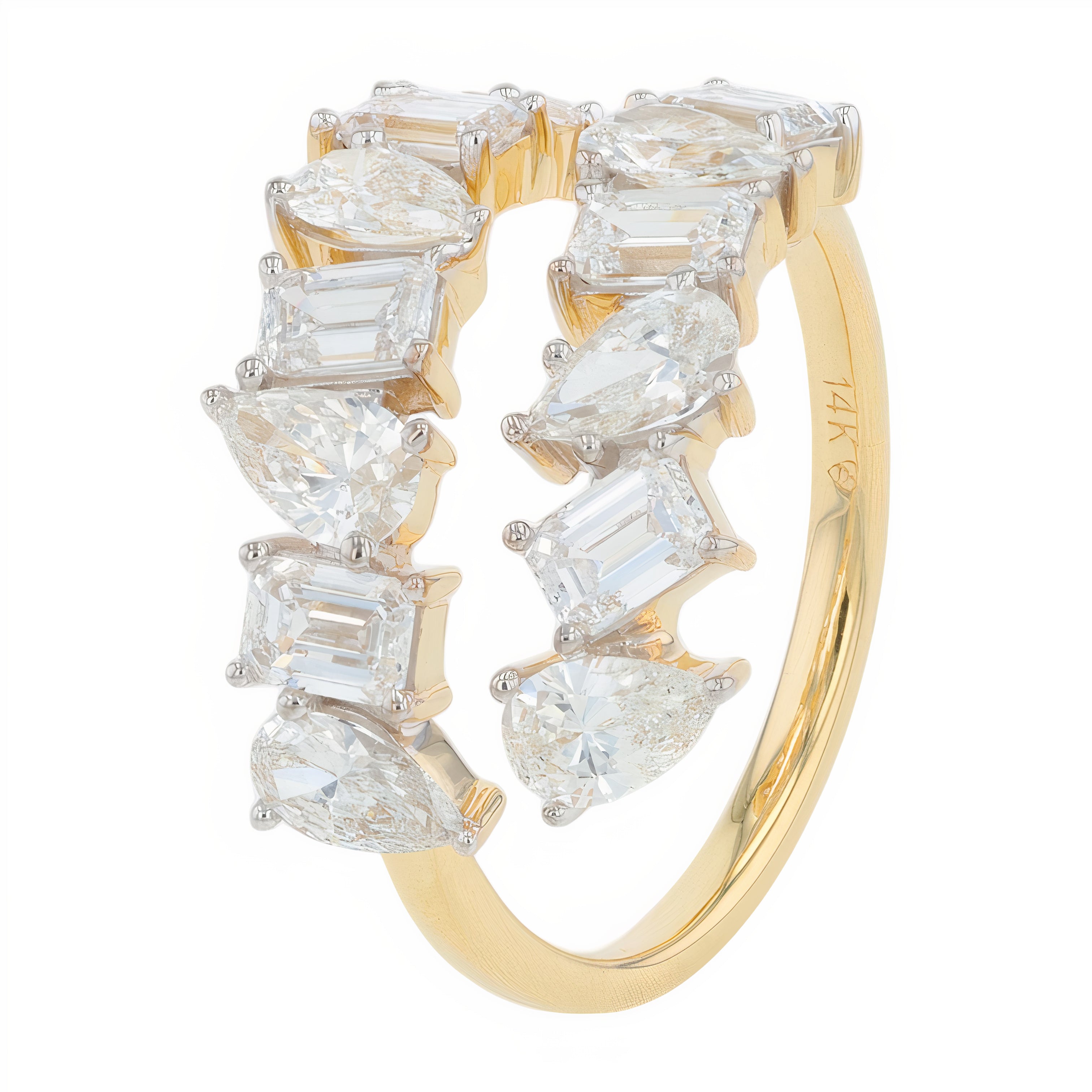 Lab Diamond Band in 14K White Gold (1 ct. tw)