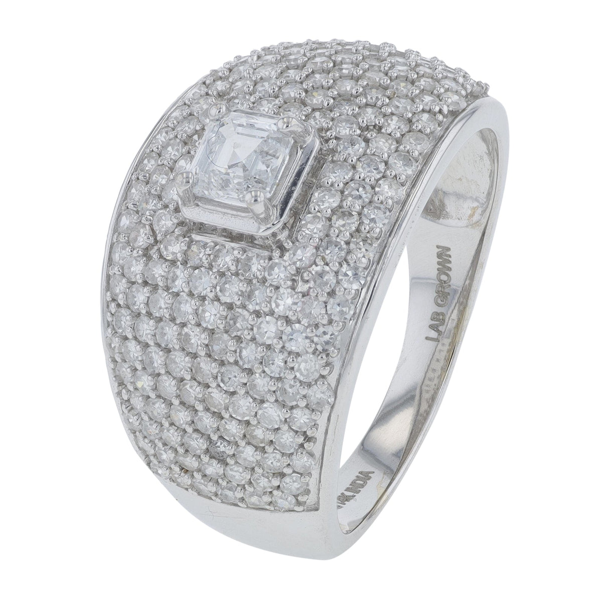 14K WG 2 CTW Lab Grown Diamond Ring<p><strong>Lab Grown Diamond</p></strong>