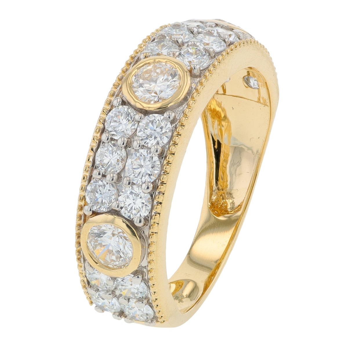 14K 1.62 CTW Lab Grown Diamond Band<p><strong>More Colors Available</p></strong><p><strong>Lab Grown Diamond</p></strong>