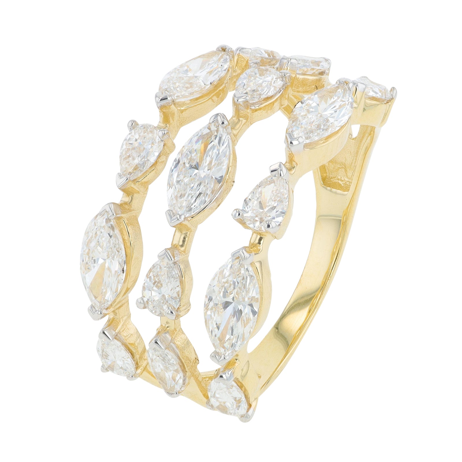 14K YG 2.15 CT Lab Grown Diamond Ring<p><strong>Lab Grown Diamond</p></strong>