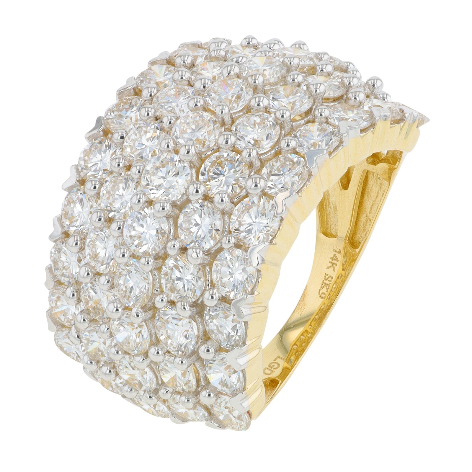14K 5 CTW Lab Grown Diamond Band<p><strong>Lab Grown Diamond</p></strong><p><strong>More Colors Available</p></strong>