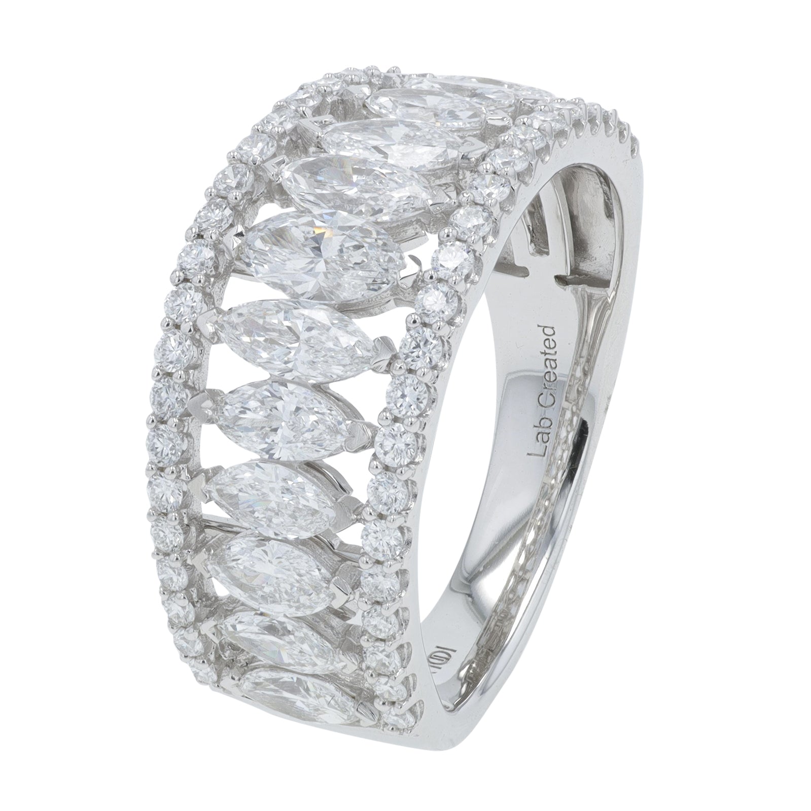 14K WG 2 CTW Lab Grown Diamond Ring<p><strong>Lab Grown Diamond</p></strong>
