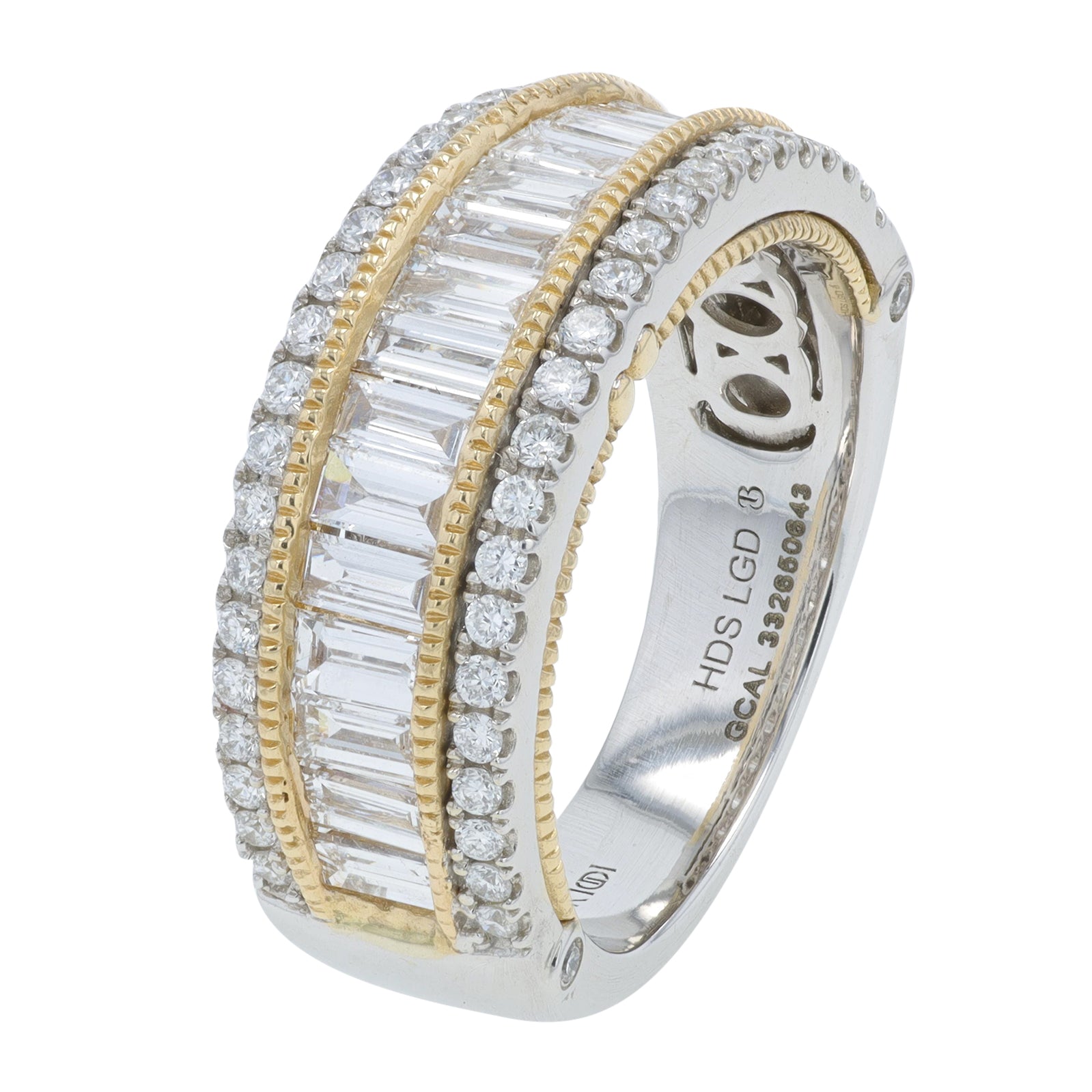 14K TT 1.50 CTW Lab Grown Diamond Ring<p><strong>Lab Grown Diamond</p></strong>